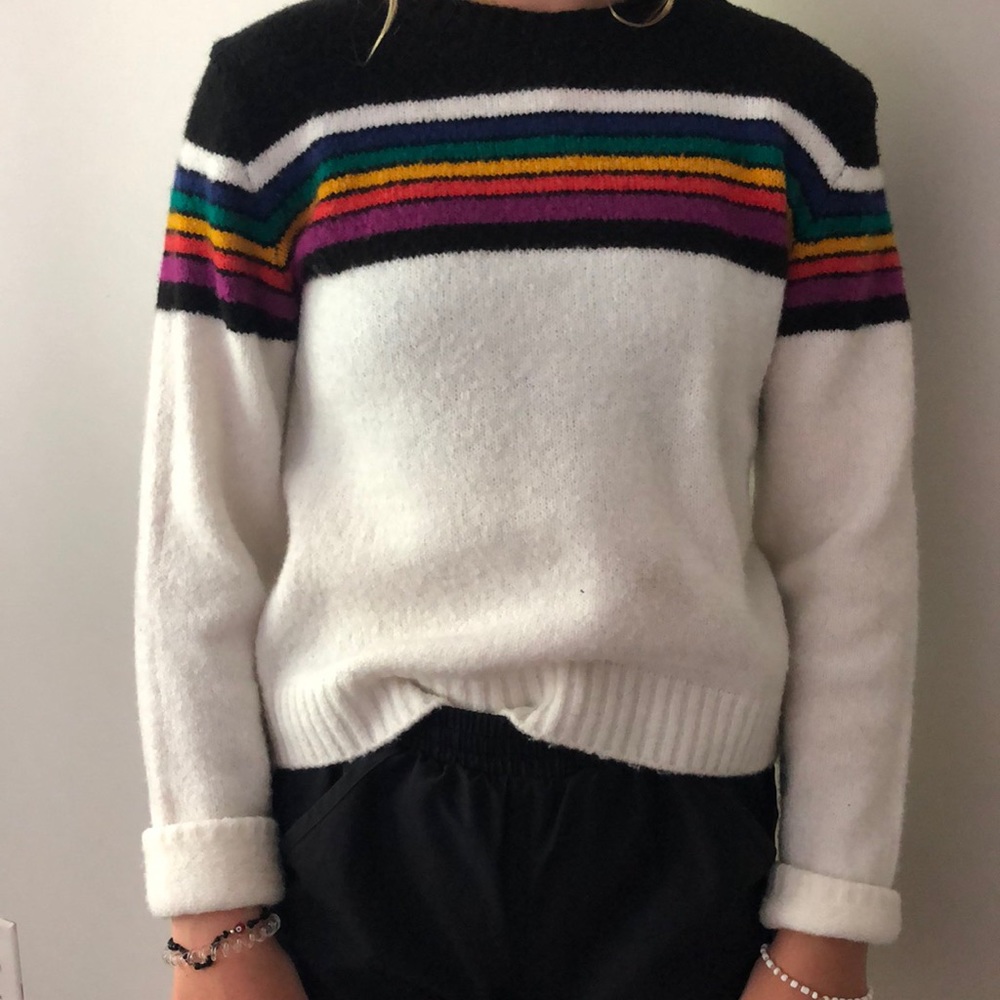 Rainbow sweater